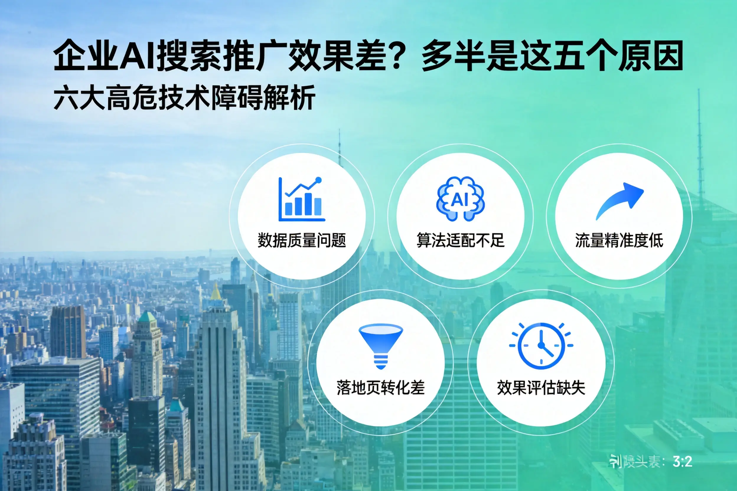 偏关企业AI搜索推广效果差？多半是这五个原因